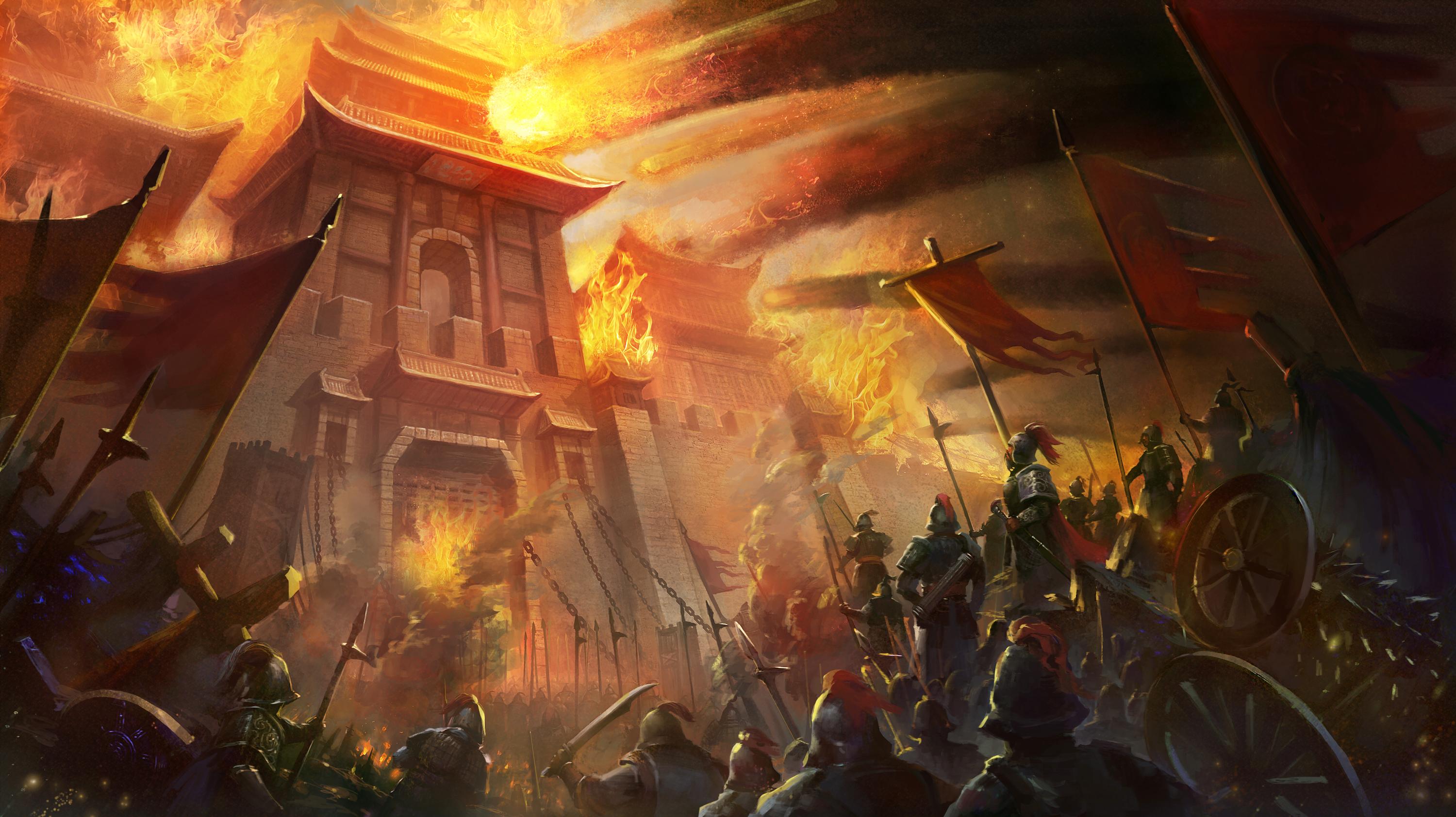 爽快战斗无延迟,超强速度感,打击感,宏大的场面,让你重返三国时代